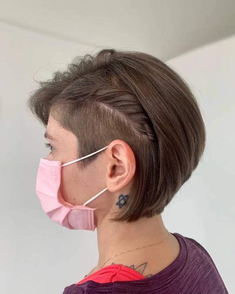 Eleganter Undercut Bob