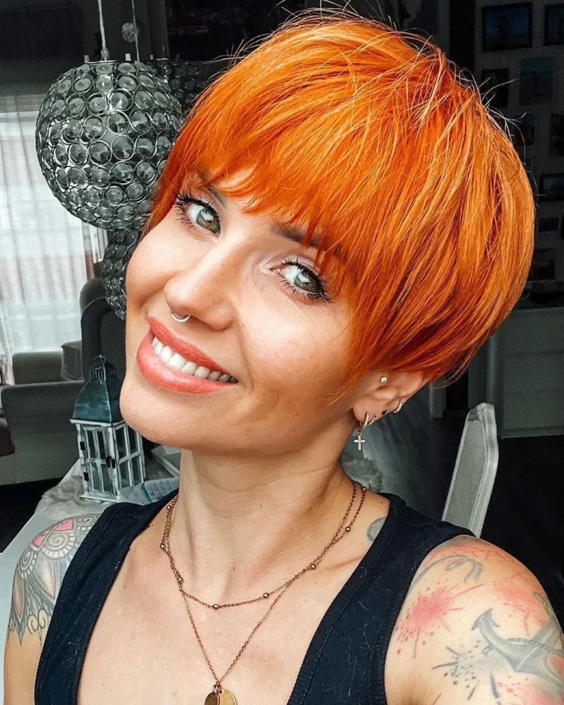  Pixie-Cut für ovale, Chubby-Gesichter