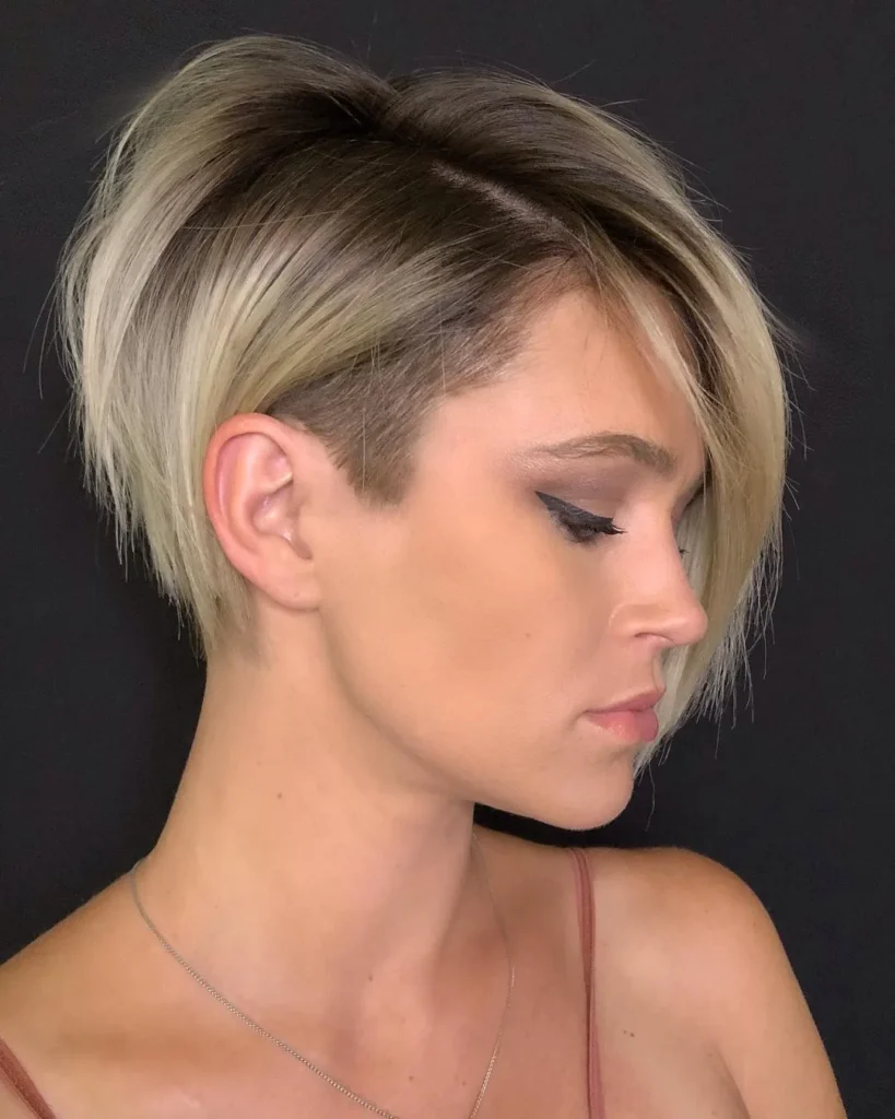 Weicher Undercut-Bob