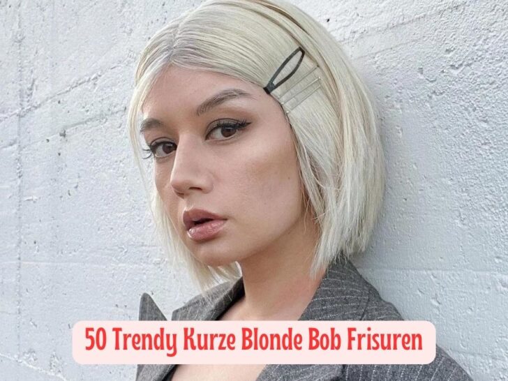 50 Trendy Kurze Blonde Bob Frisuren Im Jahr 2024