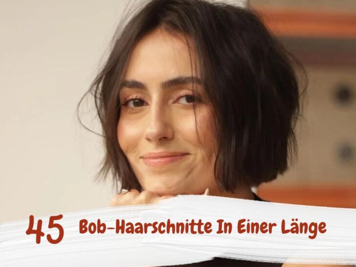 45 Bob-Haarschnitte In Einer Länge, Die In 2024 Im Trend Liegen