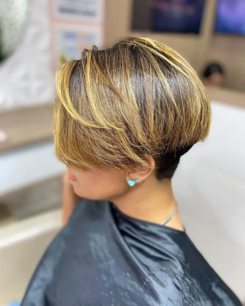 Lixie für dichtes Haar mit Highlights