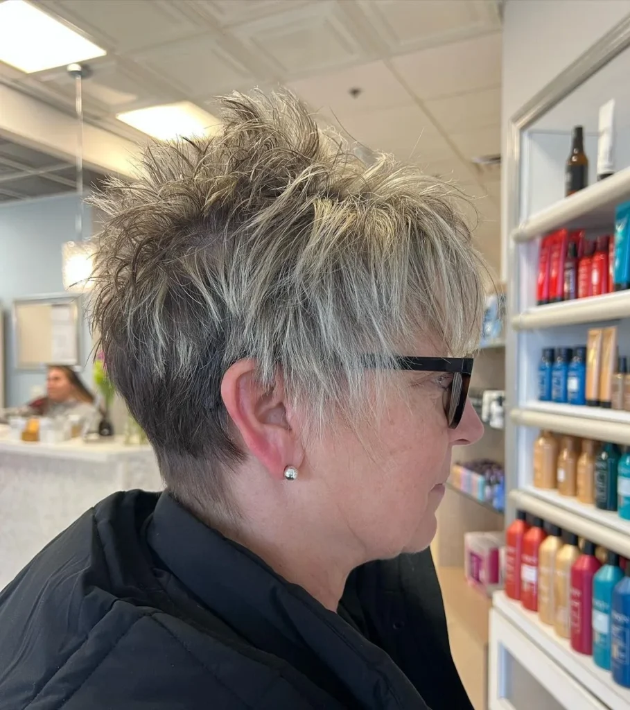 Messy Pixie-Cut für dünnes Haar