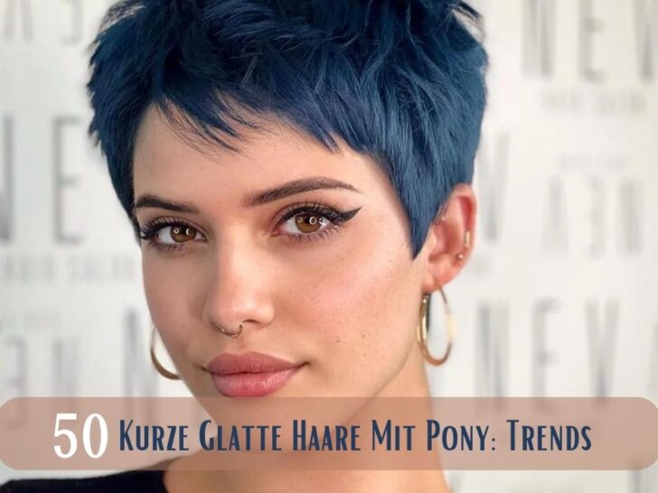 50 Kurze Glatte Haare Mit Pony: Trends, Die Du So Schnell Wie Möglich Ausprobieren Solltest