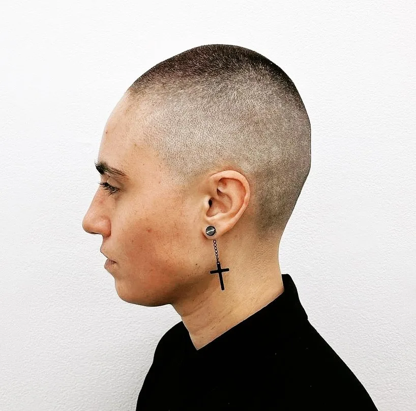 Geformter Buzz Cut