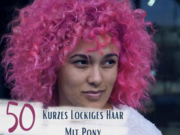 50 Kurzes Lockiges Haar Mit Pony: Inspo-Bilder