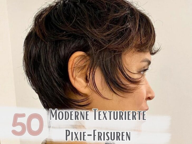 50 Moderne Texturierte Pixie-Frisuren