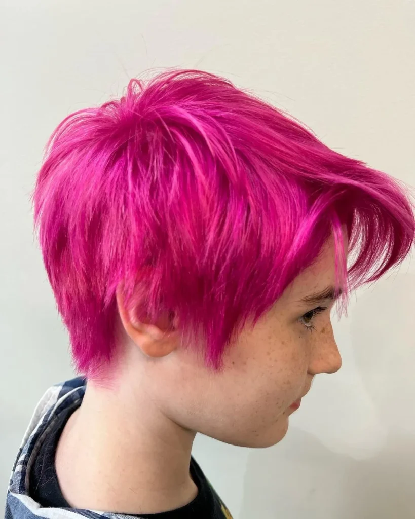  Pixie-Cut in Hot-Pink