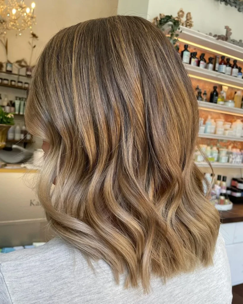 Karamell-Macchiato-Balayage