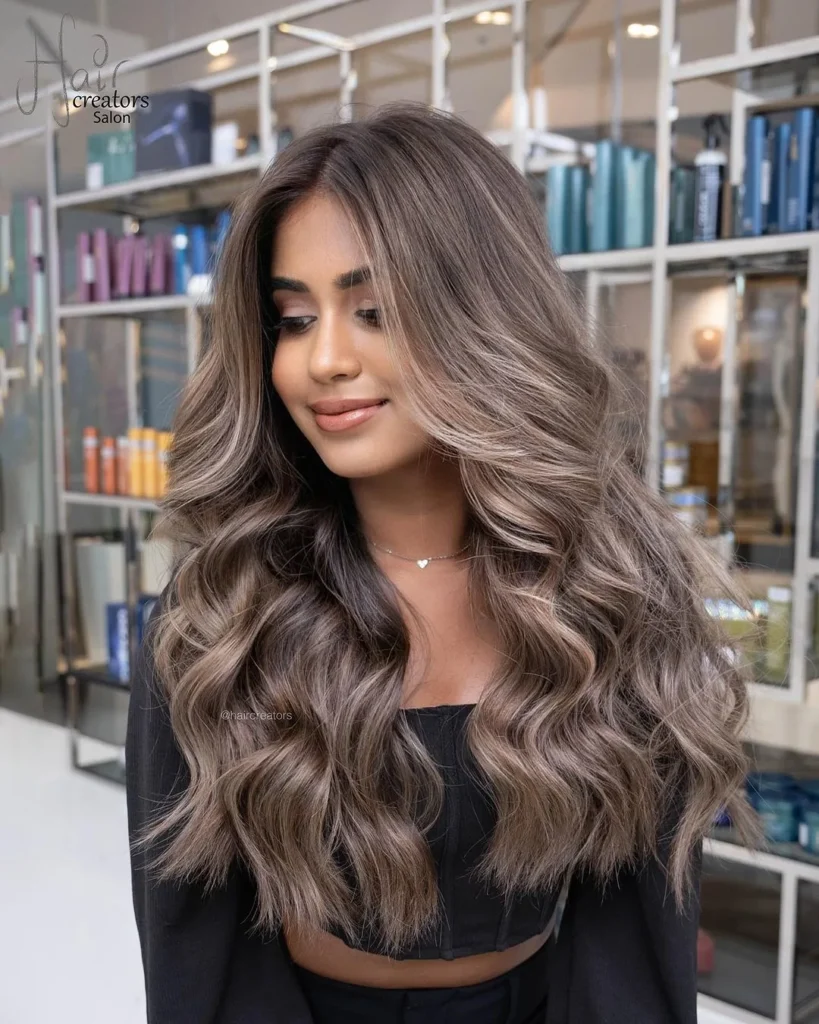 Brünette Balayage