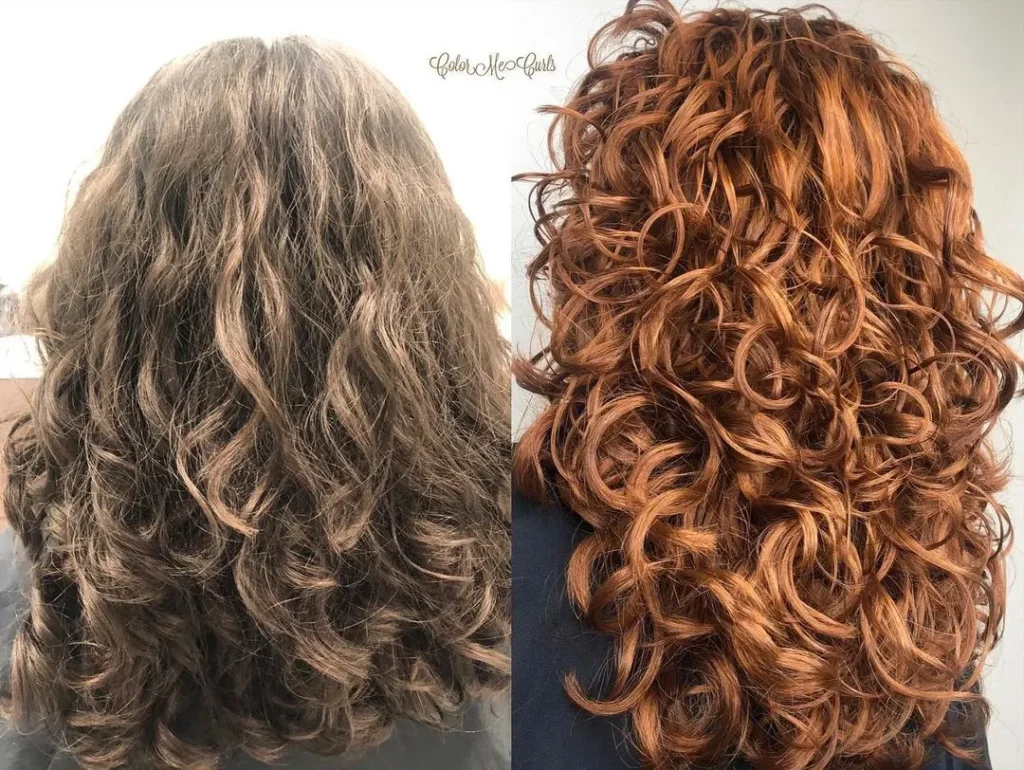 Lockere Ginger-Locken