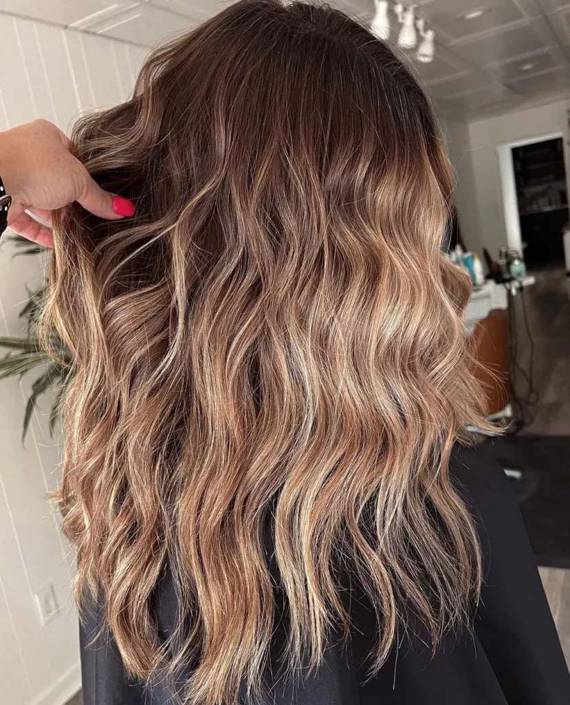 Beachy Bronde Balayage