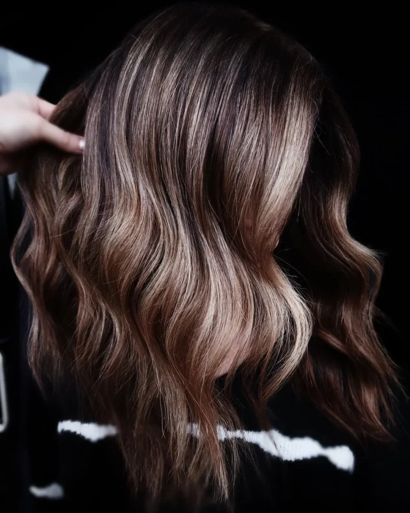 Blond-Brünett Balayage