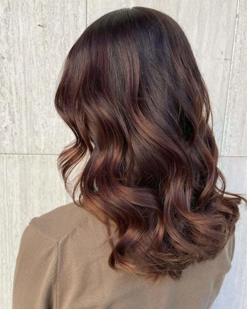 Brauner Zucker Balayage