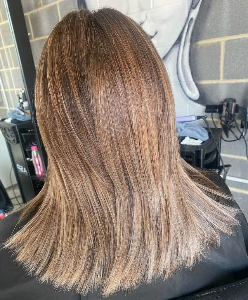 Brünette Balayage