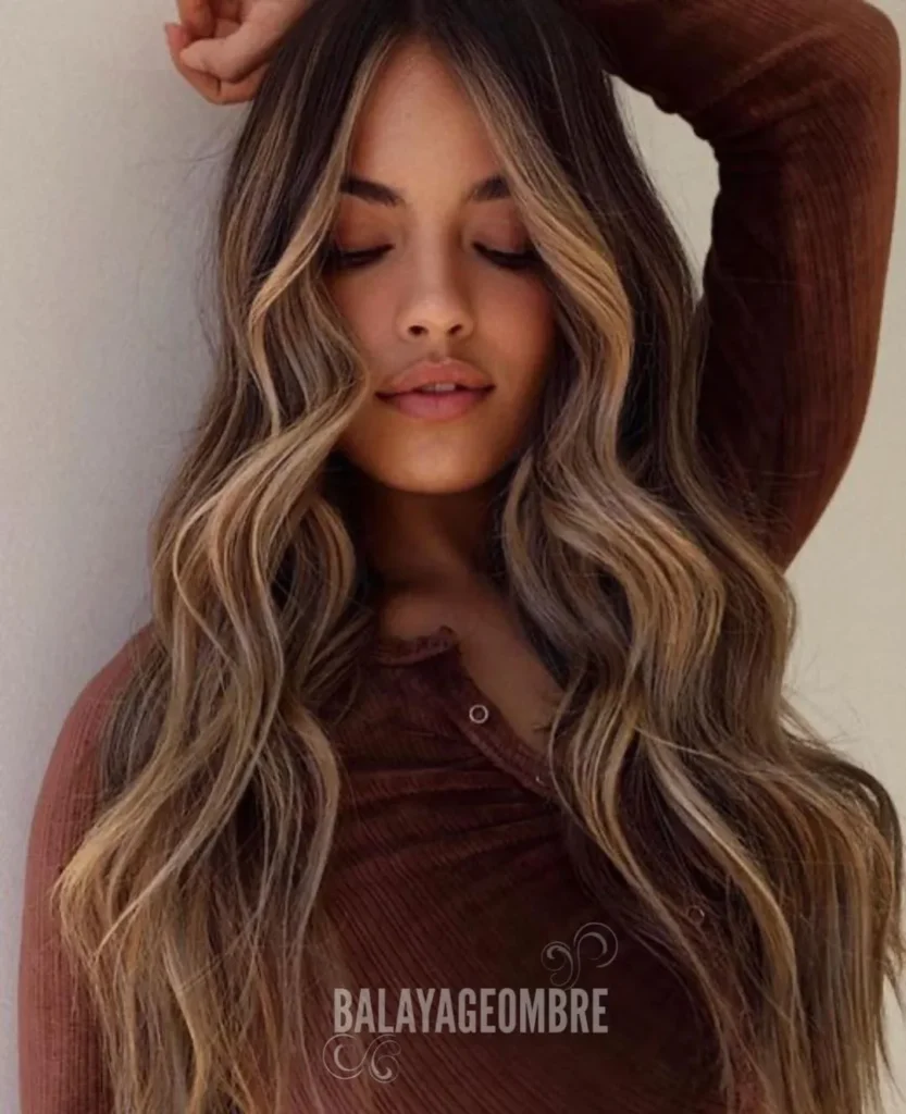 Honig-Brünett Balayage