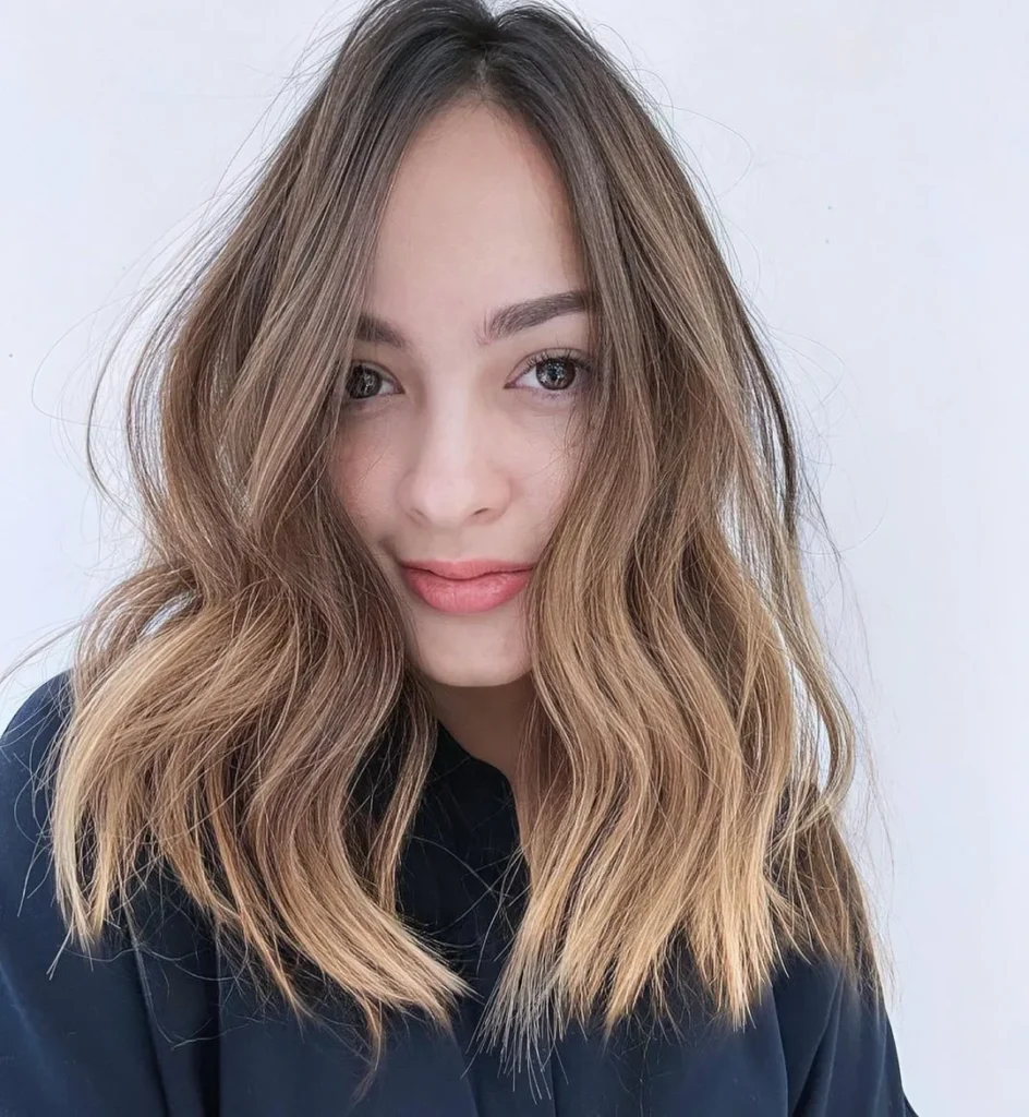 Honigbrauner Balayage-Look