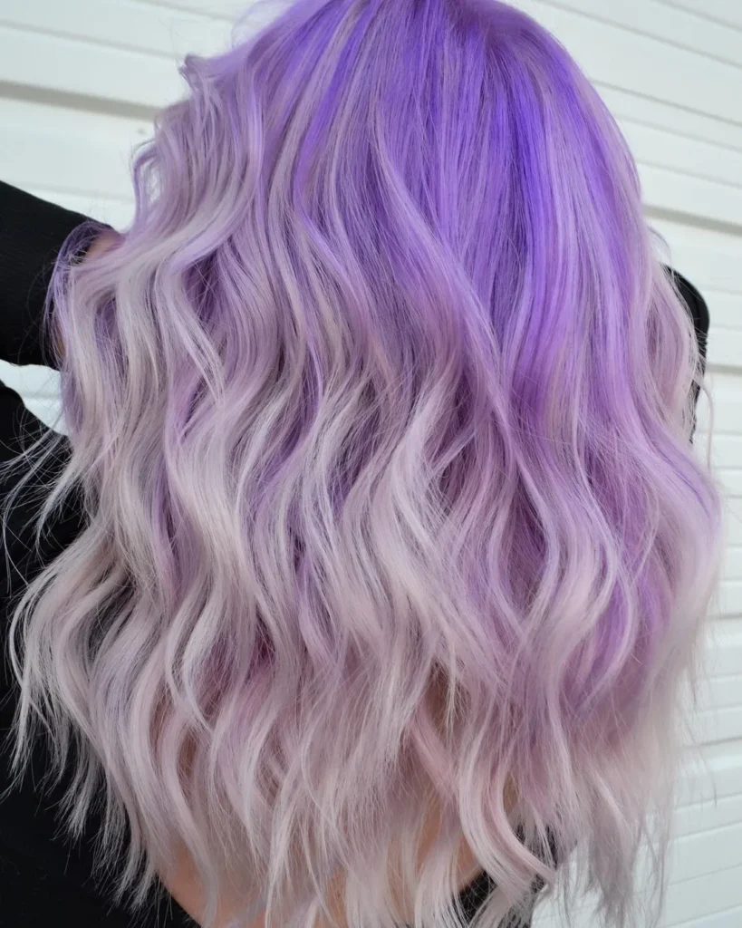 Lila Ombre