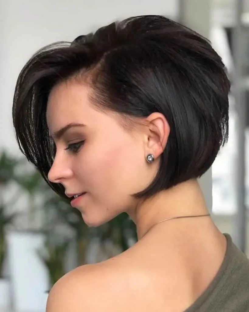 Hinter dem Ohr: Pixie-Bob-Haarschnitt