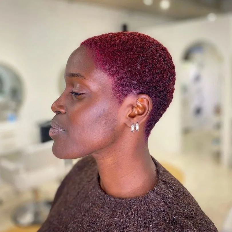 Magenta Buzz Cut