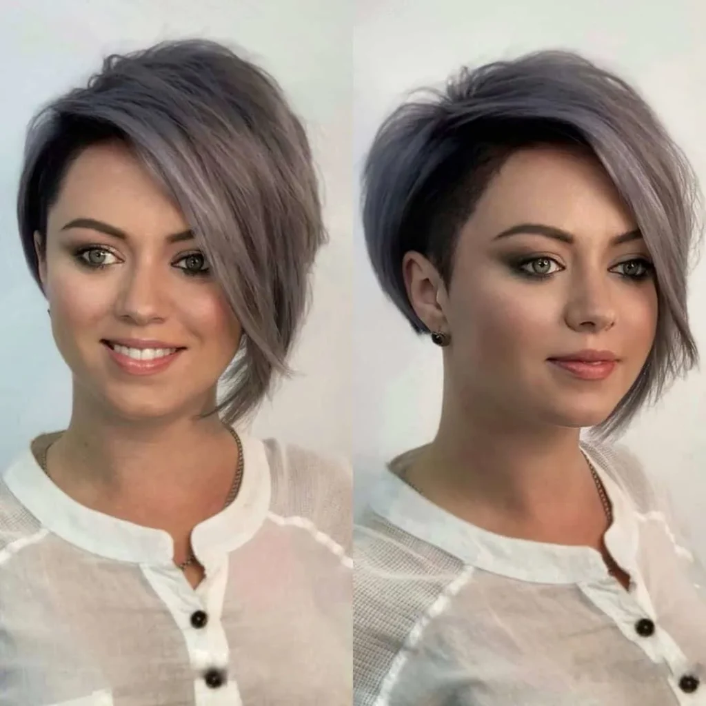 Pixie-Bob Haarschnitt mit Undercut